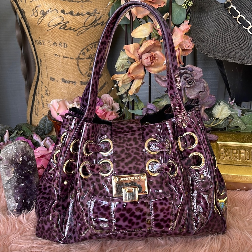 Jimmy Choo Patent Leather 💜